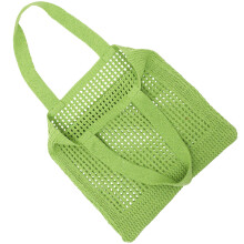 Crochet Tote Bag Damen Gestrickte Handtasche