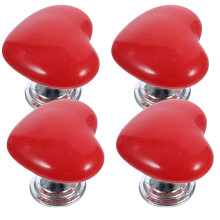 Badezimmer Toiletten Druckknopf Rot 4 Stück 1,4x1,2x1,2 Zoll