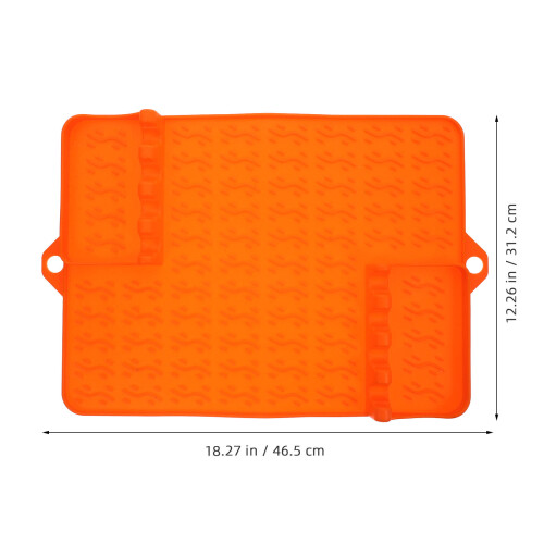 Side Shelf Mat Grill Pad 1