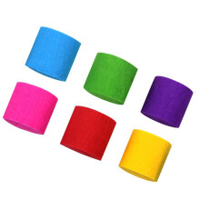 Party-Streamers Papierspitze Zufallsfarbe 12er Set