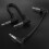 2Pcs Portable Guitar Effector Power Cable Copper PVC Material 9