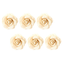 6Stück Schuhe Blume Applikationen Diy Kleidungsstück Ornamente Dekor