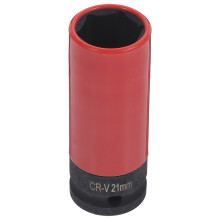 21 Mm 12 Kant-Mutterschloss 1/2 Zoll Schlagsitz Für Radmuttern Dünn