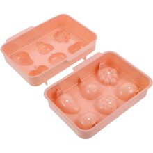 Fruit Ice Tray Rosa 1 Set 7,27x5,70x2,36 Inch