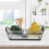 2 Sets Früchte Nüsse Süßigkeiten Snack Servierplatten Mit Tablett 8