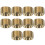 10 Adapter Kupferstecker 1,20x1,20x0,70 Cm 10