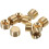10 Adapter Kupferstecker 1,20x1,20x0,70 Cm 8