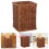 Wicker Plate Holder Imitat Rattan Essstäbchen Halter Büro 3