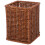 Wicker Plate Holder Imitat Rattan Essstäbchen Halter Büro 6