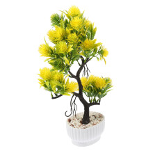Künstliche Hängepflanze Mit Kunstblume Bonsai Topfpflanze
