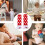 Paar Babysocken Lange Kniestrümpfe 3