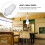 Plastik Lichtklammern Kabelhalter Transparent 40 9