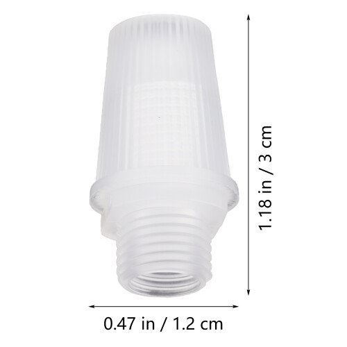 Plastik Lichtklammern Kabelhalter Transparent 40 1