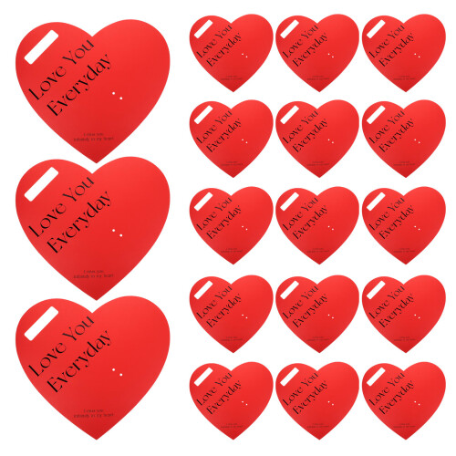 Valentinstag Geschenk Rose Verpackungspapier Rot 20