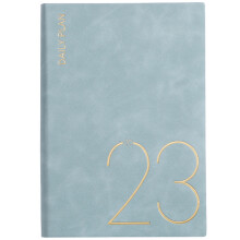 Notebook Blau 1 Satz 8,25x5,82x0,98 Zoll Aus Holzfreiem