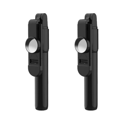 2 Wireless Selfie Stick Mit Multifunktionsclip Stativ 2