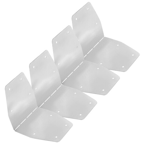4Set Metallwinkel Für Hochbeete