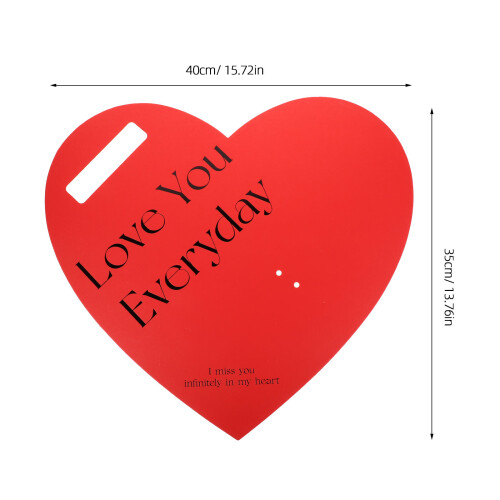 Valentinstag Geschenk Rose Verpackungspapier Rot 20 1