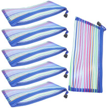 Money Bags Dunkelblau 6er Set 9,04x4,72x0,20 Zoll