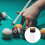 5Stk Pool-Queue- Ersatzkit Kunststoff Weiß 6