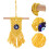 Macrame Wanddekoration Gelb 1 Set 3