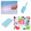 Raindrops PP Eiswürfelform Für Gefrierschrank 1 Set 10