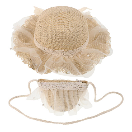 Baby Schultertasche Sonnenhut Set