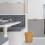 Bedroom Trash Bin Hellbraun 1Stk 11,8x11In 8