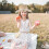 Baby Schultertasche Sonnenhut Set 4
