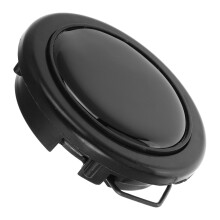 Car Horn Button Cover Schwarz 1 Satz 2,4x2,4x0,8 Zoll