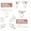 5St Durable Gemüse Feeder Clips Für , Silber 10