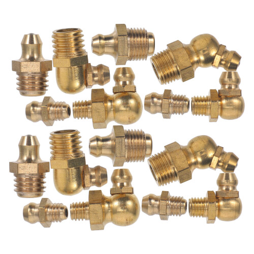1 Set Messing Fettkupplung Mit Spitze 2