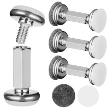 Kopfteilverstärkungen Silber 4 2,2 Zoll