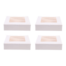 10Stück Papier Kuchen Verpackungsboxen Dessert Verpackung