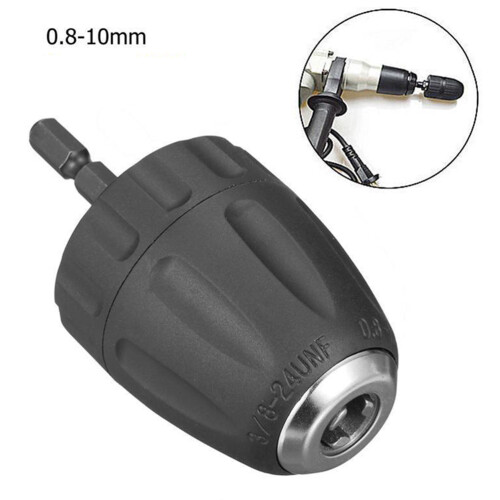 1Pack Bohrfutter-Adapter-Werkzeug Für Heimwerkerprojekte Material 2