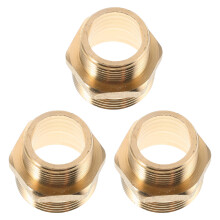 3Stk. 3/4 Zoll Messing Gartenschlauchverbinder Adapter