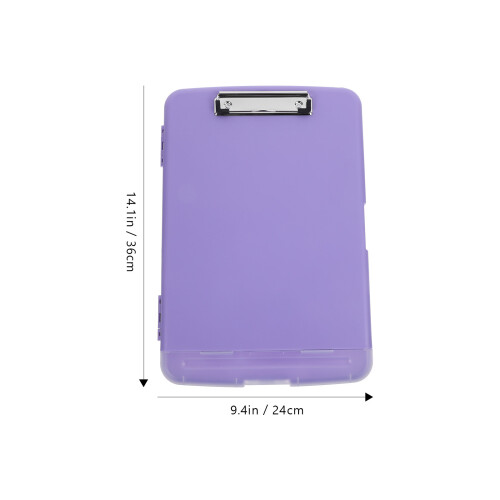 Dokumentenorganizer Klemmbrett Speicher Lavendel 1 2