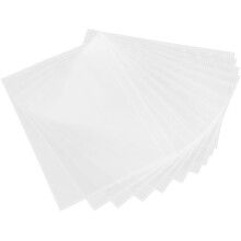 20Stück Loseblatt-Speicherbeutel PVC Vier Fächer