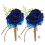 2Stück -Boutonniere Anzug Corsage Für 6