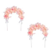 Flower Arch Jubiläumsdekoration Für Kuchen