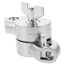 Crash-Becken Becken- Adapter 11,00x6,00x4,50 cm Silber
