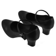 Raindrops Zwarte Dansschoenen Voor Vrouw Dames