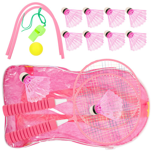 Badminton Racket Set Roze 17,1x8,9x1,4 Inch