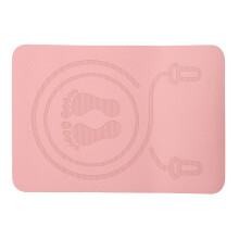 Nonslip Yoga Jump Rope Mat Tpe Roze Voor Thuisgebruik