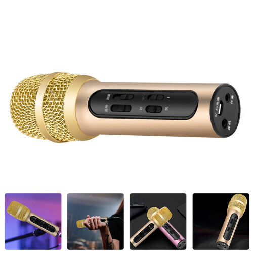 1 Set Microfoon Zangbenodigdheden Voor Live Zingen 2