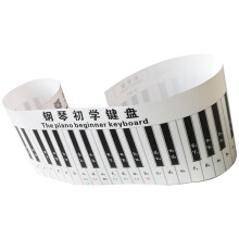 Simulated Piano Keyboard Elektrisch 3D Desktop PVC
