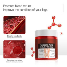 80G Anti-Varicose Soothing Cream Improve Blood Circulations Massage Cream