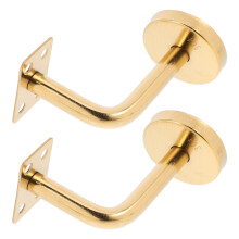Treppengeländer Halterung 9,50x7,70x5,00 Cm Golden