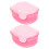 2 Foundation Und Concealer Puff Reiseaccessoire Miss Pink 1
