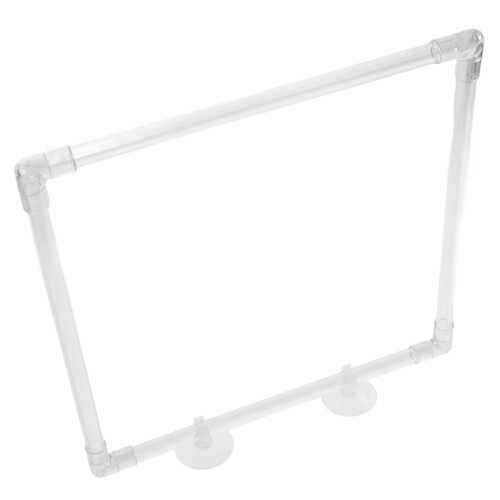 Transparenter Futterring Mit Saugnapf Für Aquarium